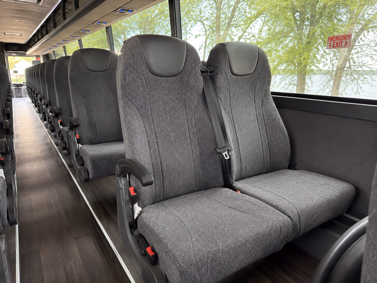 st george charter bus services interior
